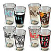 Beatles Album Covers Series 1 Pint Glass 4-Pack